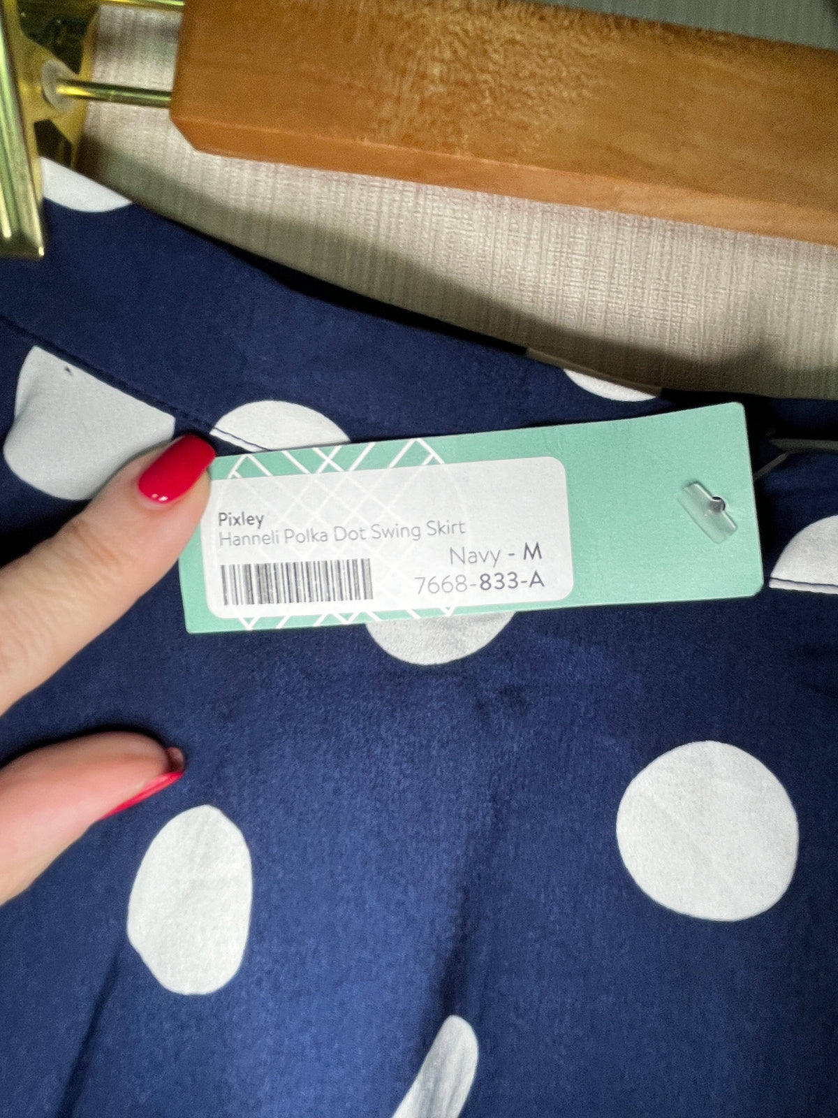 PIXLEY "Hanneli" Polka Dot Circle Swing SkirtNew With Tags (NWT)