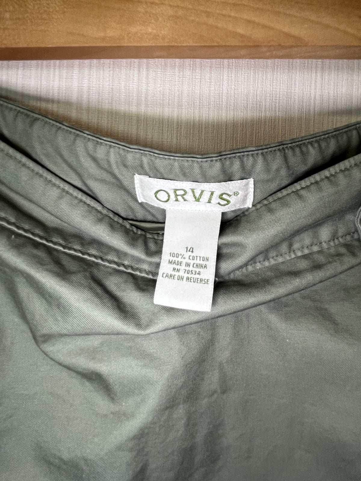 ORVIS Stretch-Twill Performance Utility Midi Skirt