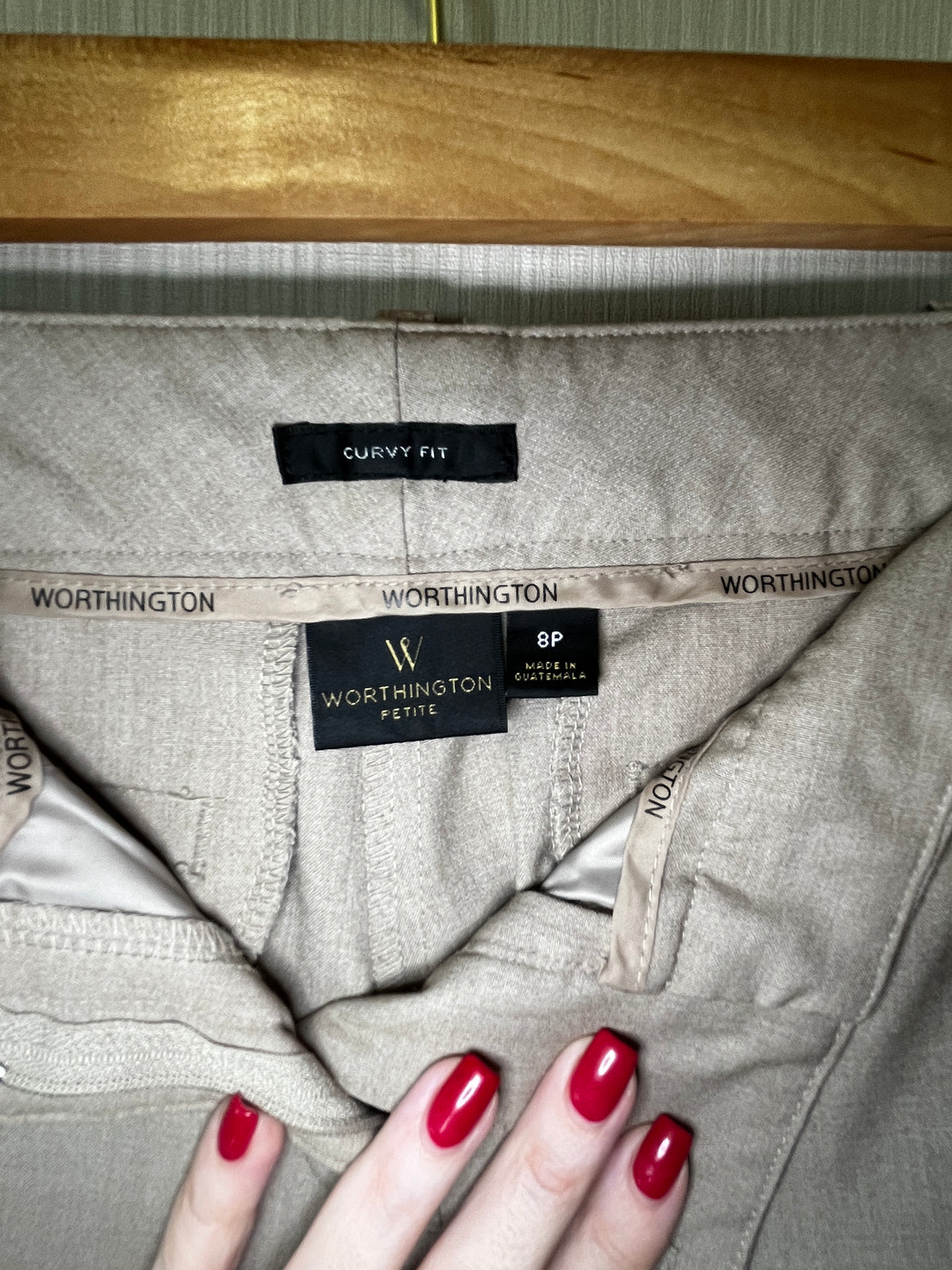 WORTHINGTON "Modern Perfect Trouser" Career Dress Pants