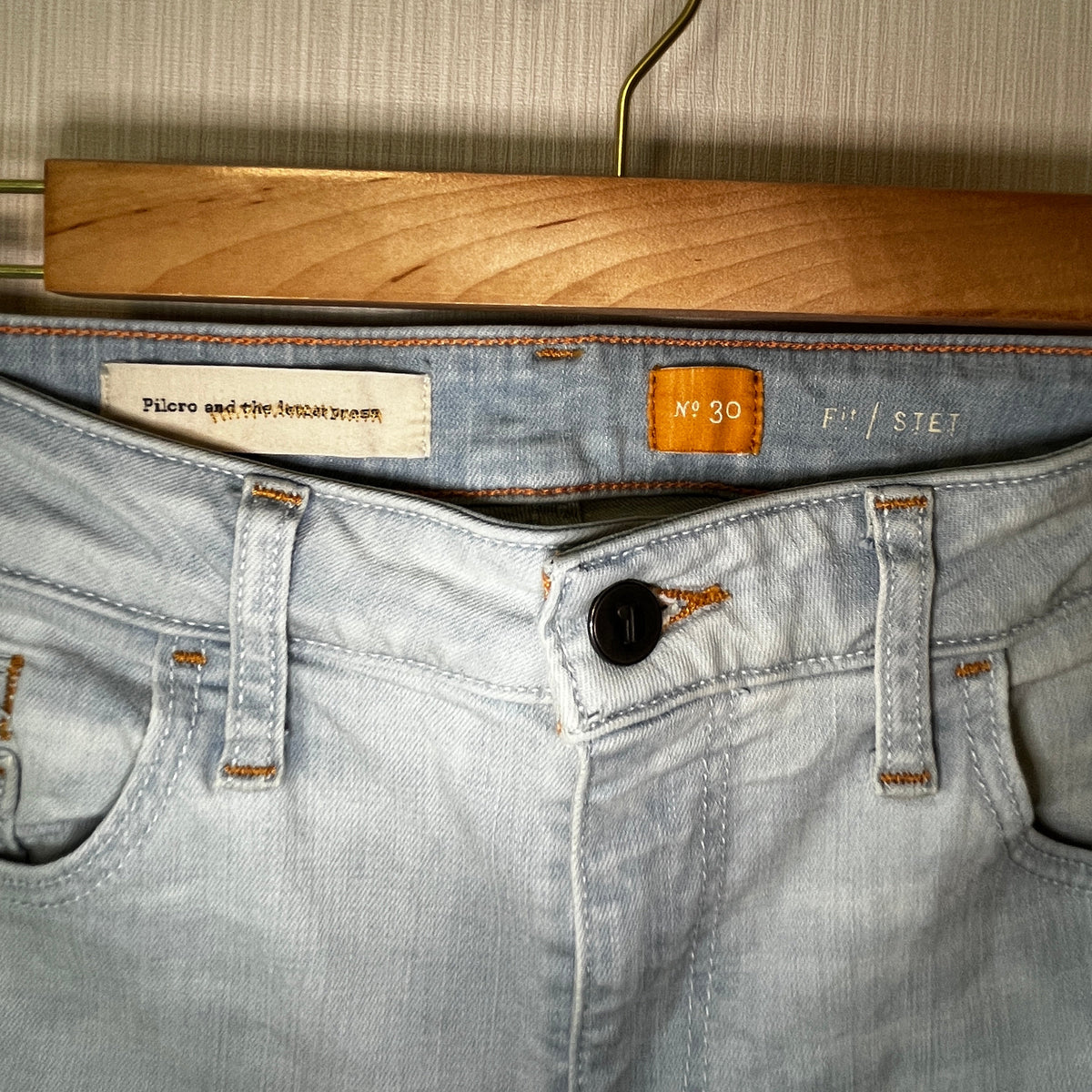 PILCRO AND THE LETTERPRESS (Anthropologie) "The Slim Boyfriend" Relaxed Jeans