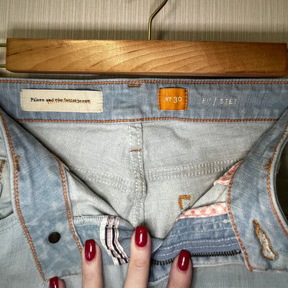 PILCRO AND THE LETTERPRESS (Anthropologie) "The Slim Boyfriend" Relaxed Jeans