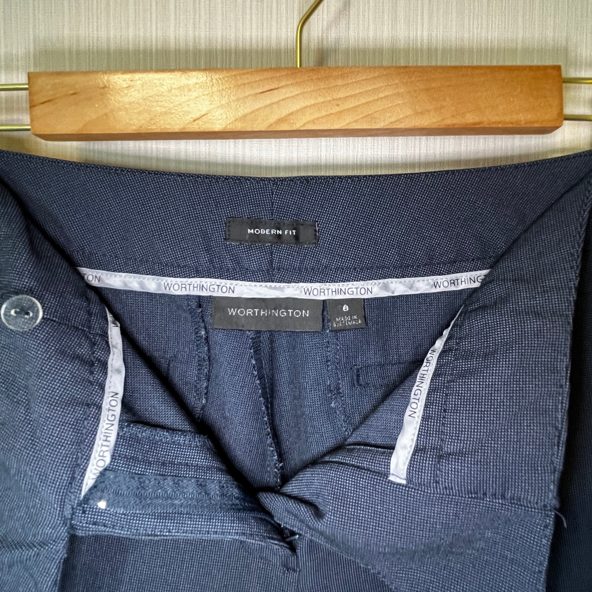 WORTHINGTON "Modern Perfect Trouser" Career Dress Pants