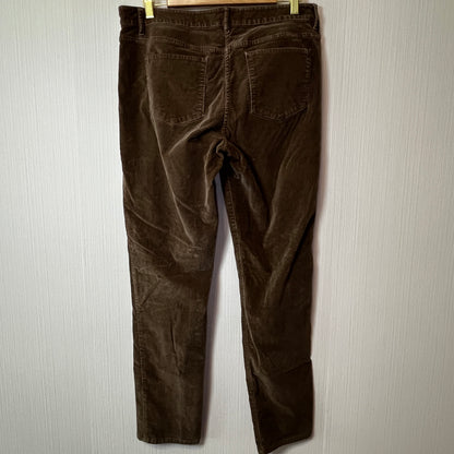 J. JILL Slim-Leg Stretch Fine-Wale Corduroy Pants