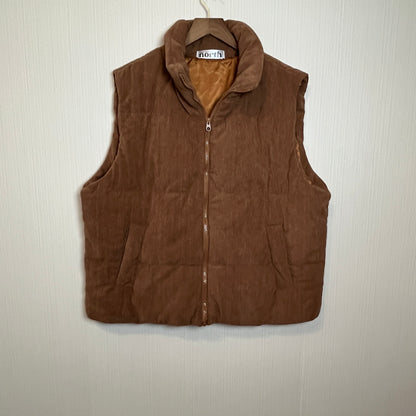 ONE ELEVEN NORTH Wide-Wale Corduroy Quilted Puffer Vest NWOT