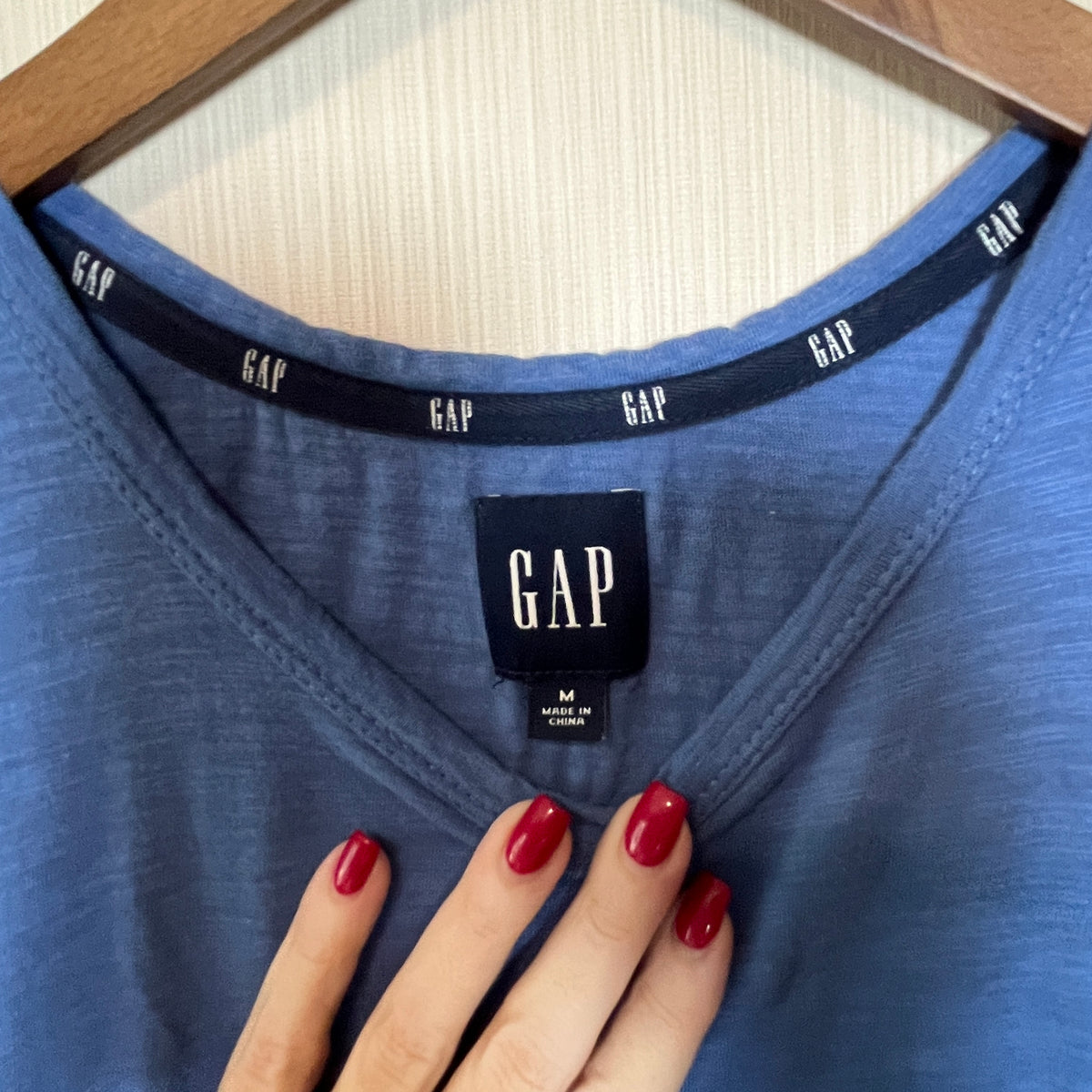 GAP Sleeveless Tiered Knit Tank Dress with Pockets