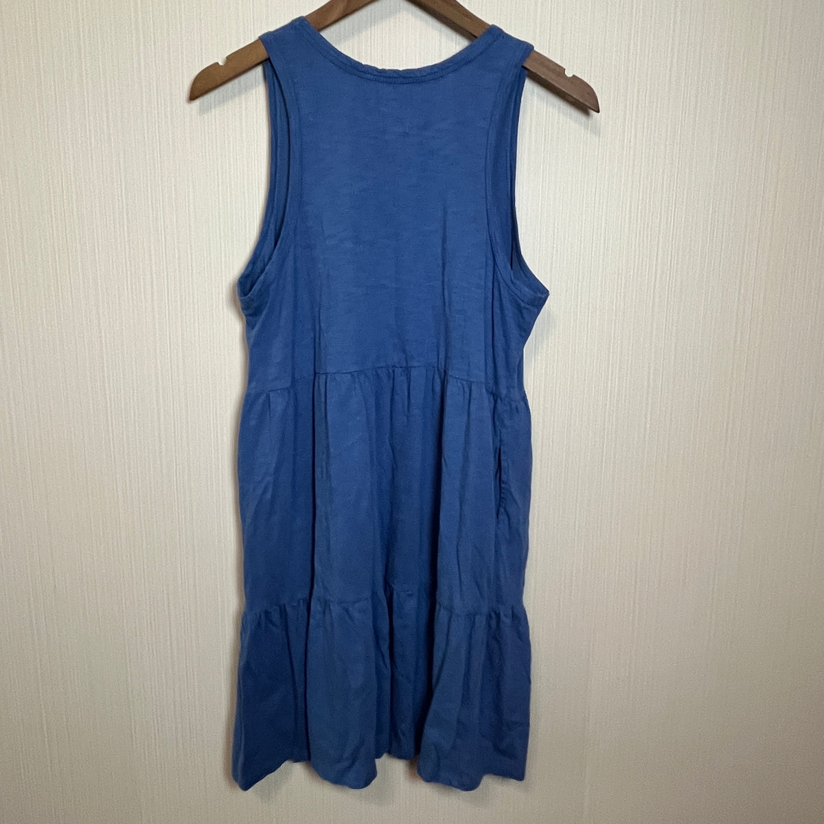 GAP Sleeveless Tiered Knit Tank Dress with Pockets