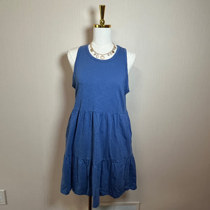GAP Sleeveless Tiered Knit Tank Dress with Pockets