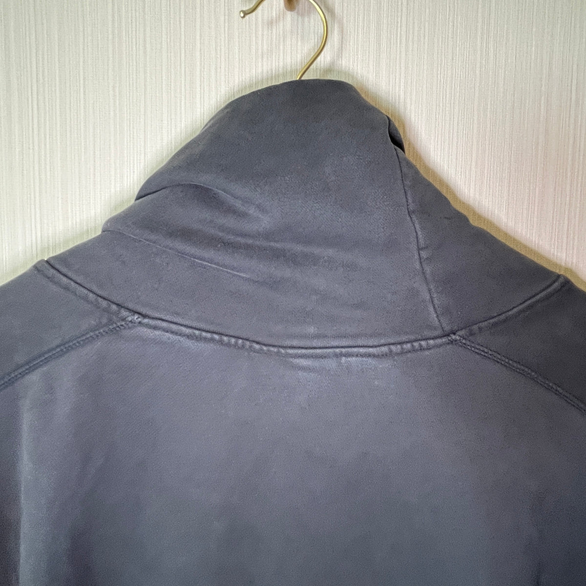 LIT Active Gray Oversized Turtleneck Sweatshirt Women's XL Cotton Blend