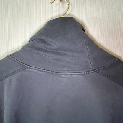 LIT Active Gray Oversized Turtleneck Sweatshirt Women's XL Cotton Blend