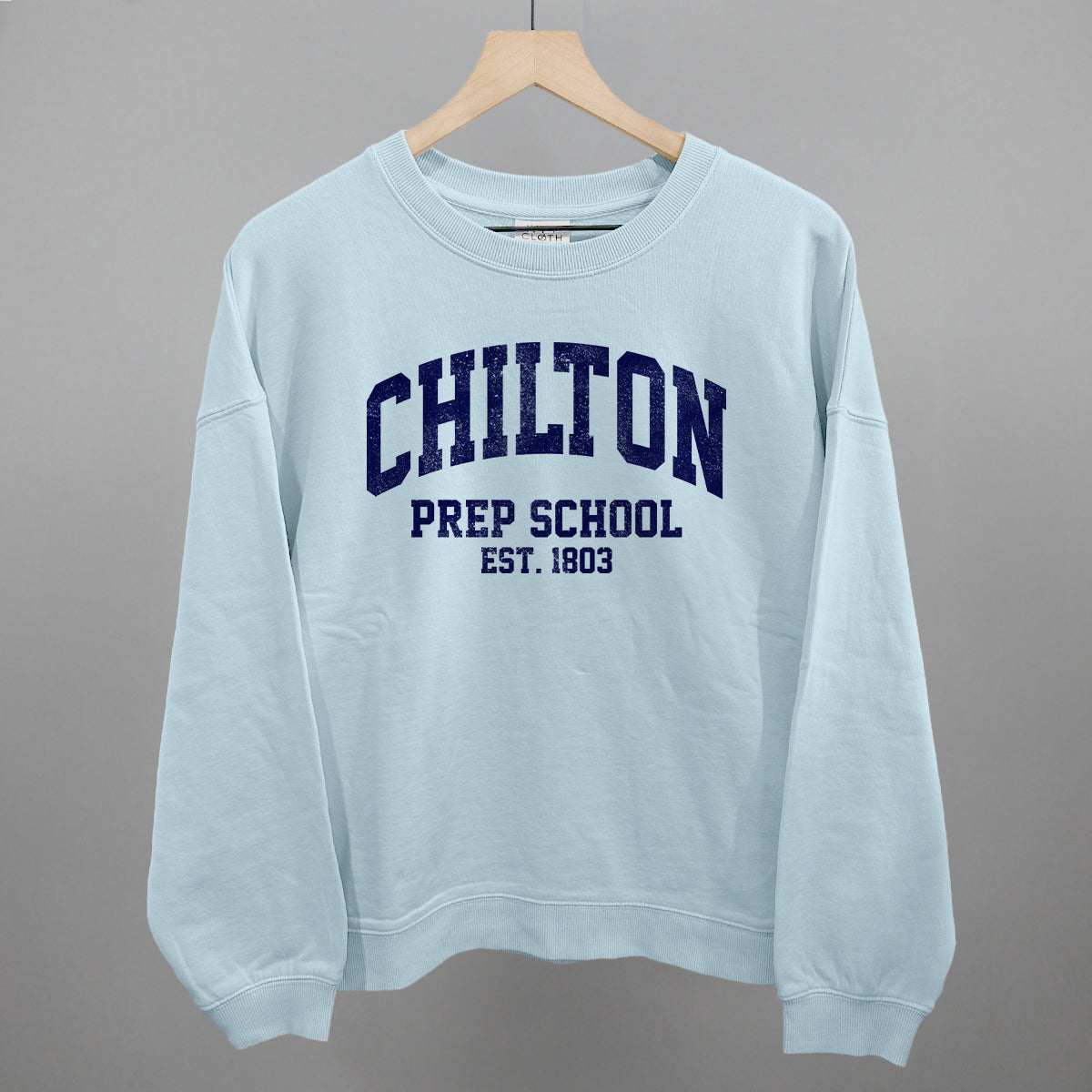 Chilton Prep School Crewneck Sweatshirt -Gilmore Girls Inspired Oatmeal Pullover
