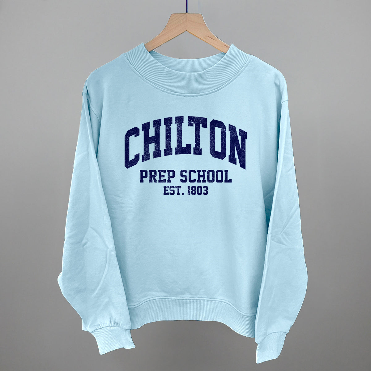 Chilton Prep School Crewneck Sweatshirt -Gilmore Girls Inspired Oatmeal Pullover