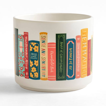 Classic Books Large Ceramic Mug