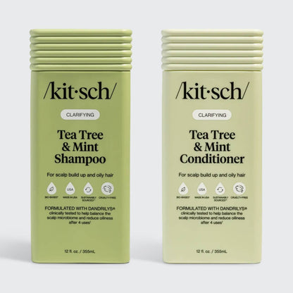 Clarifying Tea Tree & Mint Shampoo & Conditioner Combo