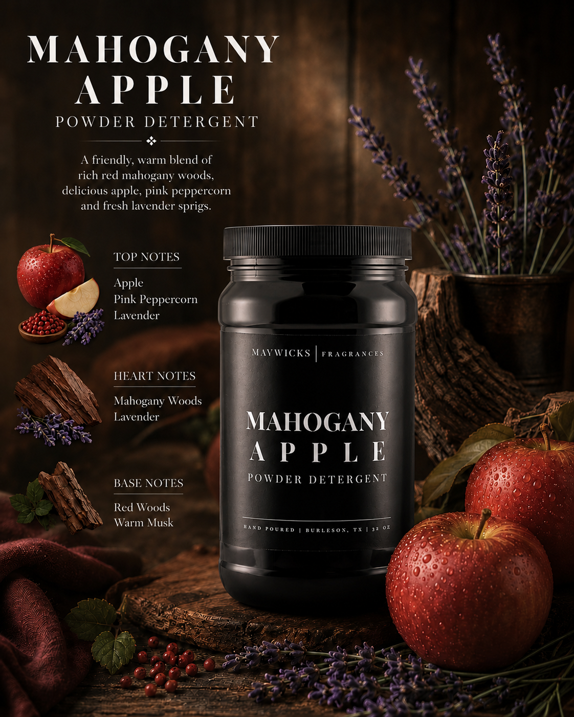 Powdered Luxury Laundry Detergent