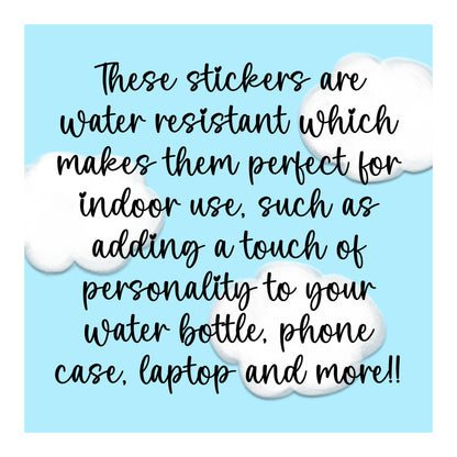 Heavily Influenced by 90s Movies Vinyl Sticker – Nostalgia Y2K Retro Sticker for Laptops & Journals
