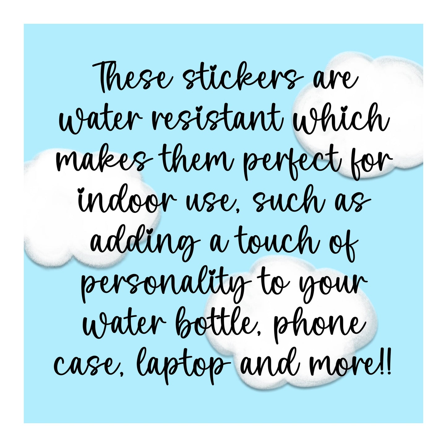 Cute Sweet & Slightly Psychotic Vinyl Sticker – Funny Relatable Sticker for Laptops & Journals