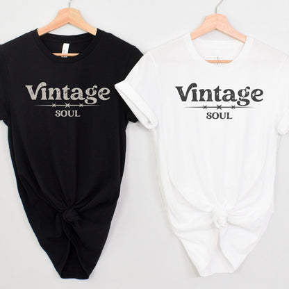 Vintage Soul Short Sleeved T-Shirt