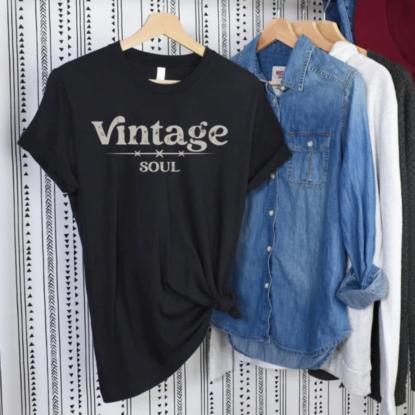 Vintage Soul Short Sleeved T-Shirt