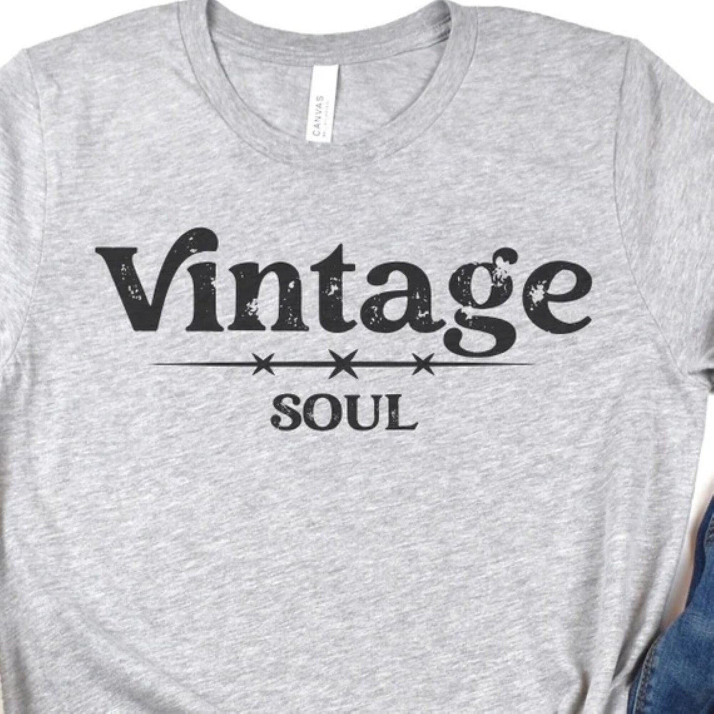 Vintage Soul Short Sleeved T-Shirt