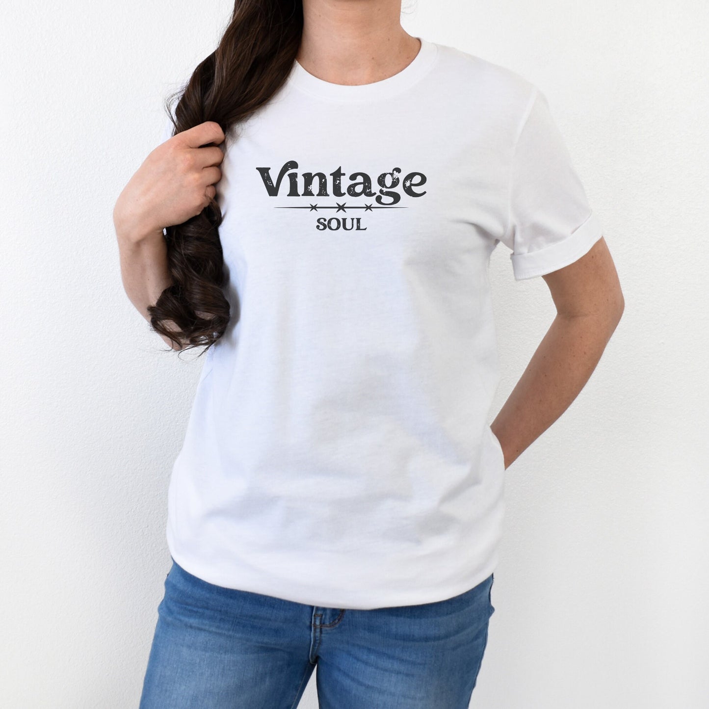Vintage Soul Short Sleeved T-Shirt