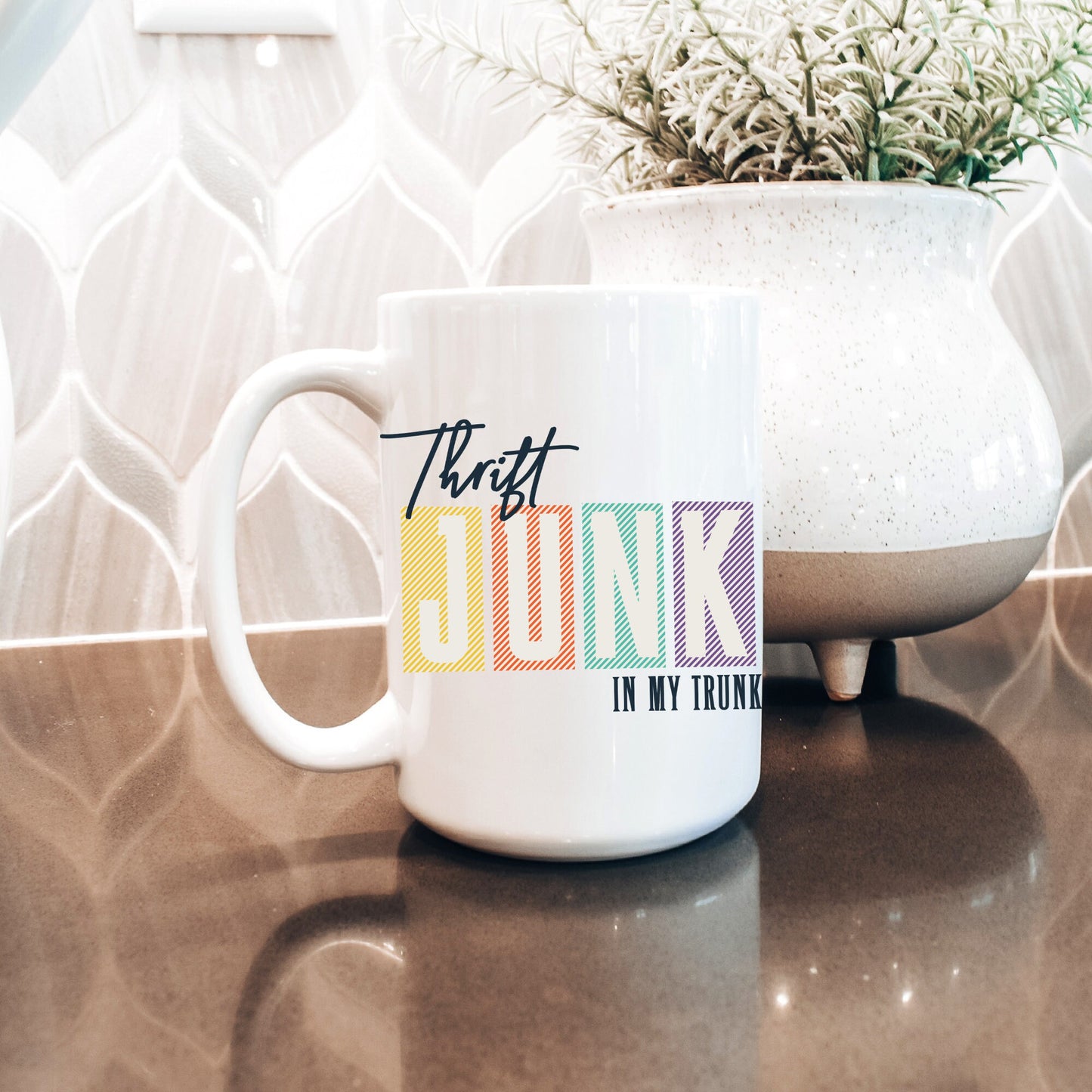 Thrift Junk Coffee 15 oz Mug