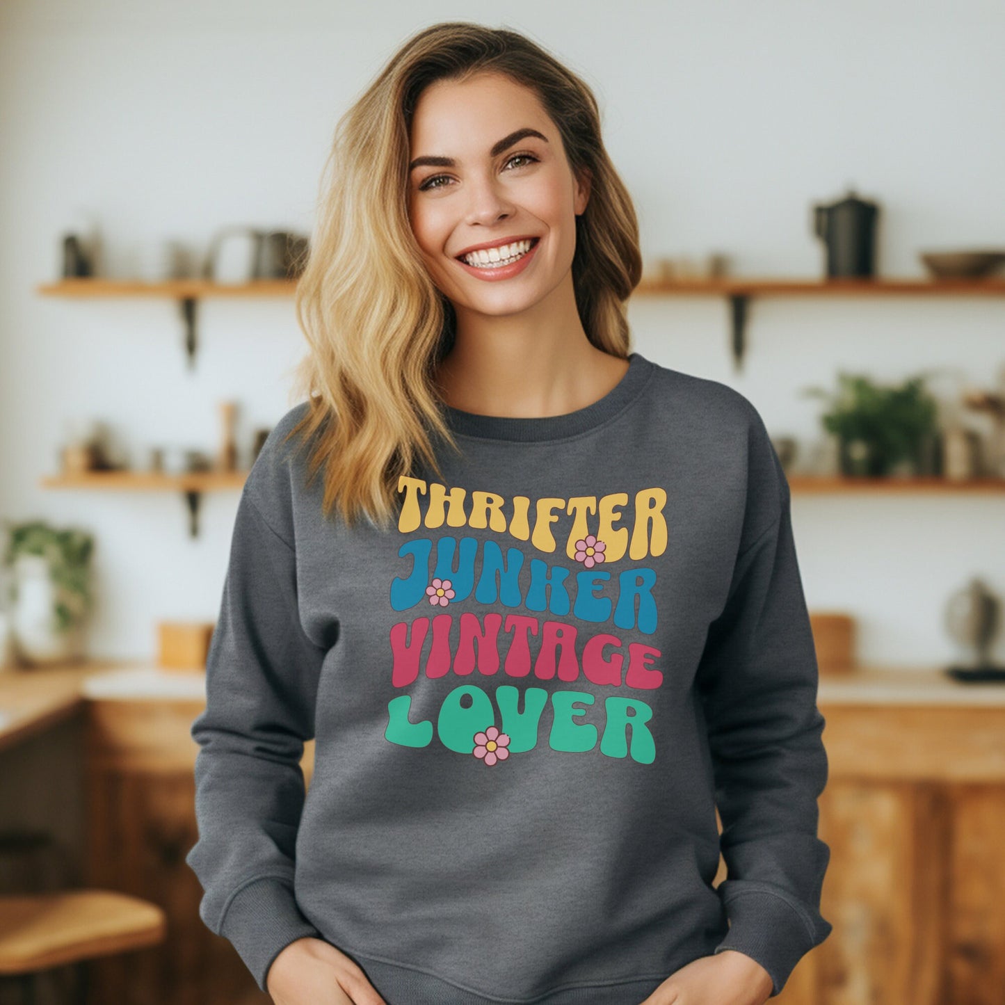 Thrift Lover Crewneck Sweatshirt
