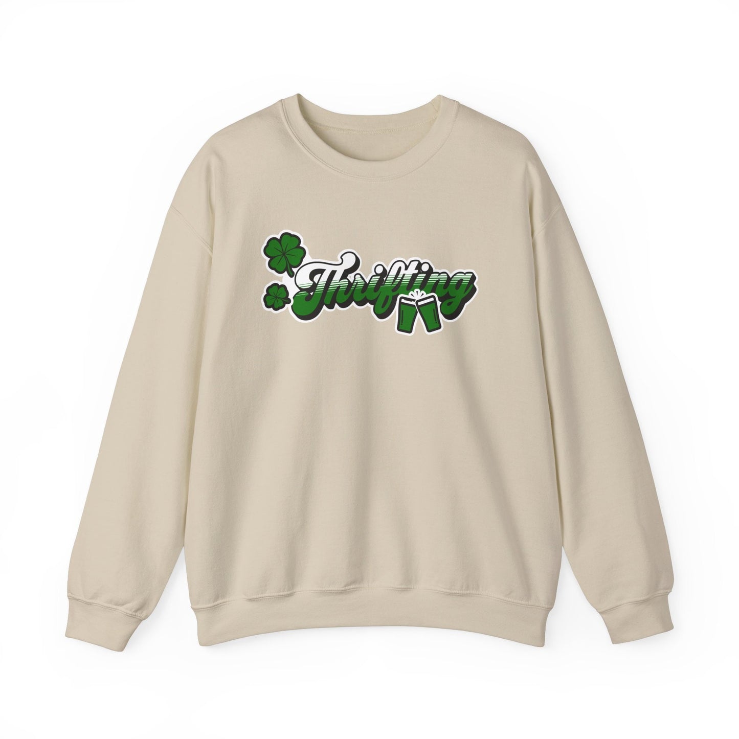 Thrifting St. Patrick's Day Sweatshirt