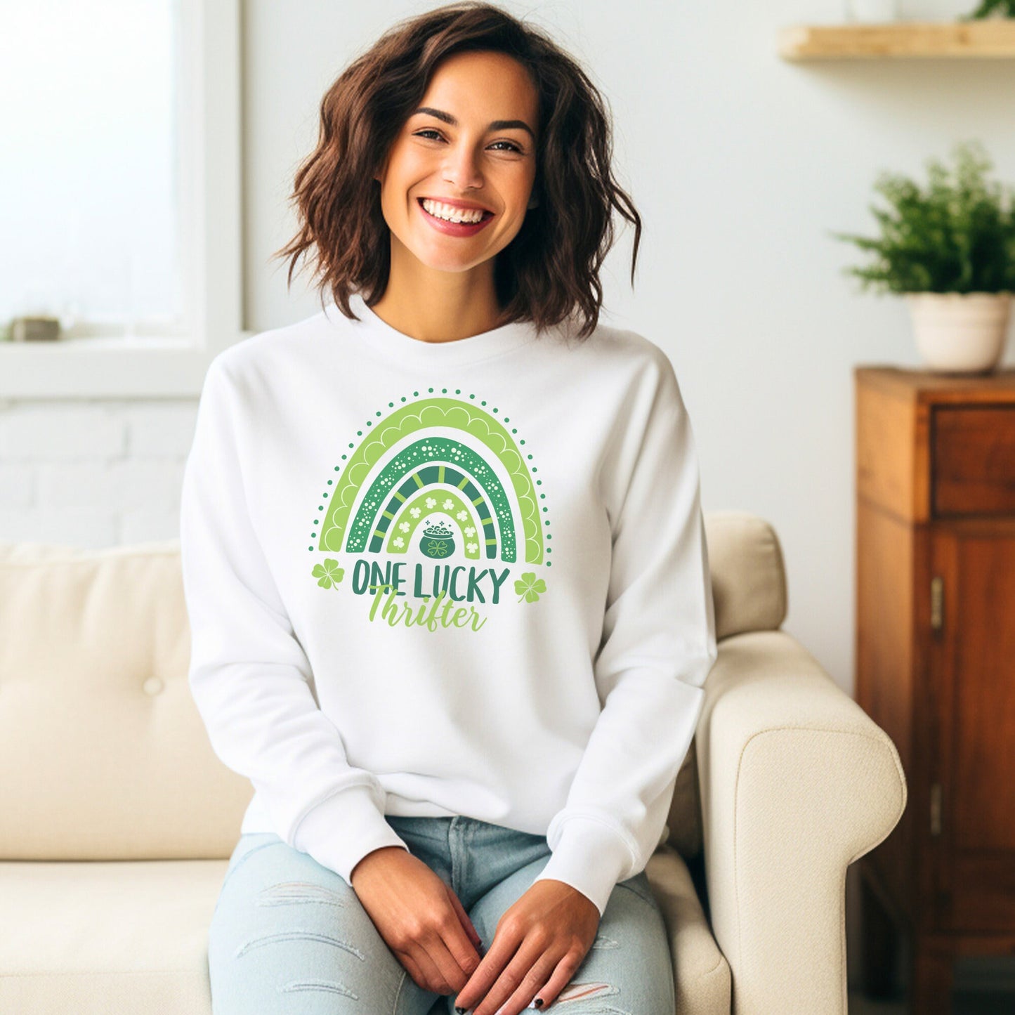 One Lucky Thrifter Sweatshirt