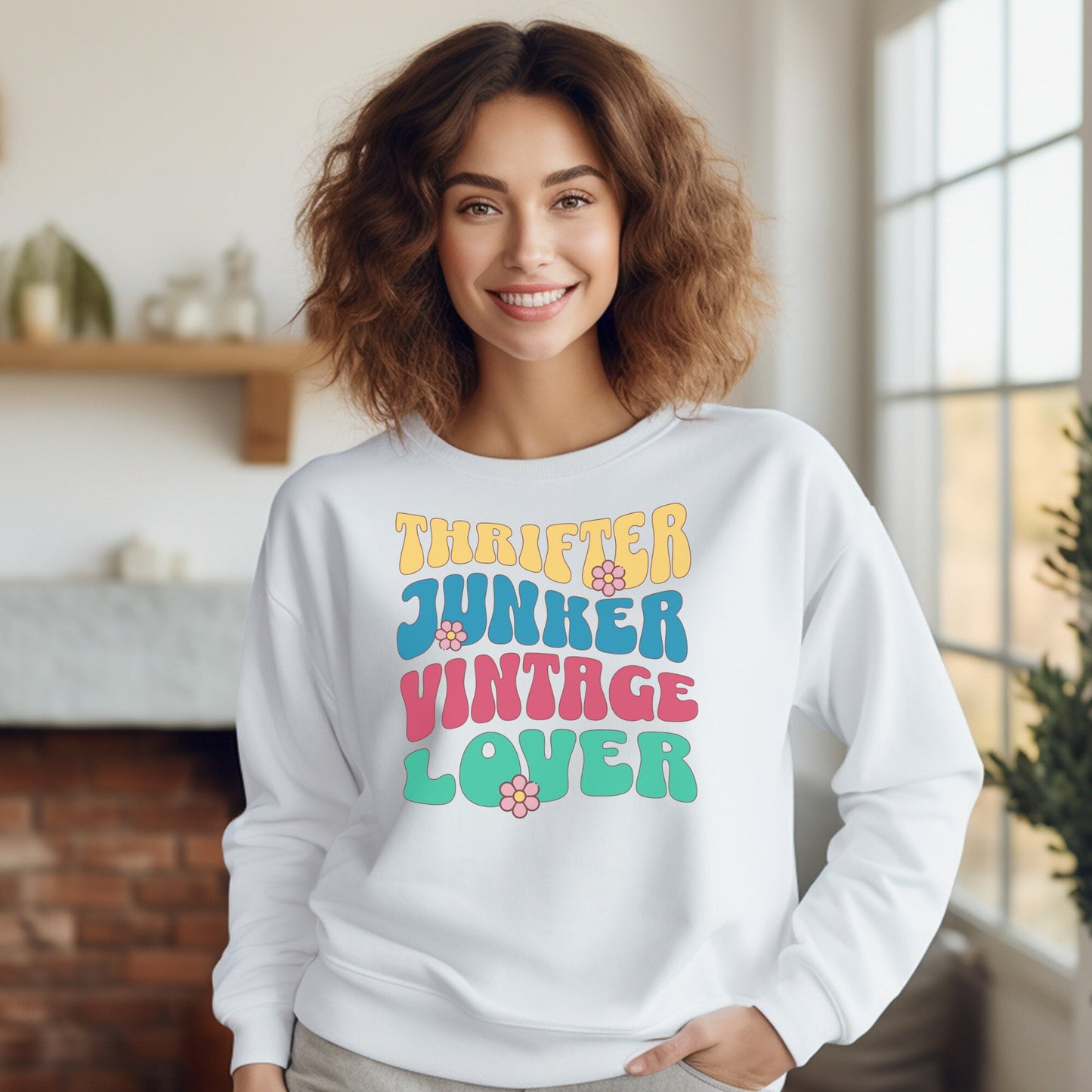 Thrift Lover Crewneck Sweatshirt