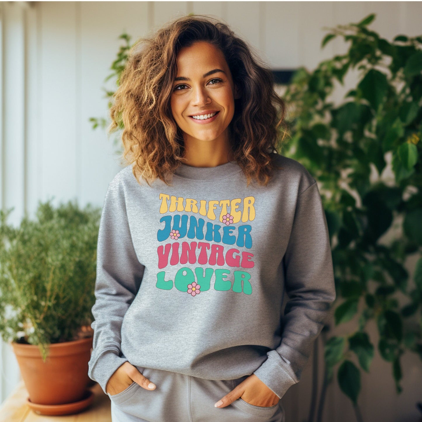 Thrift Lover Crewneck Sweatshirt